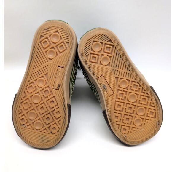 Morgan & Milo Green Leather Boots Girls Size 6 - Picture 3 of 5